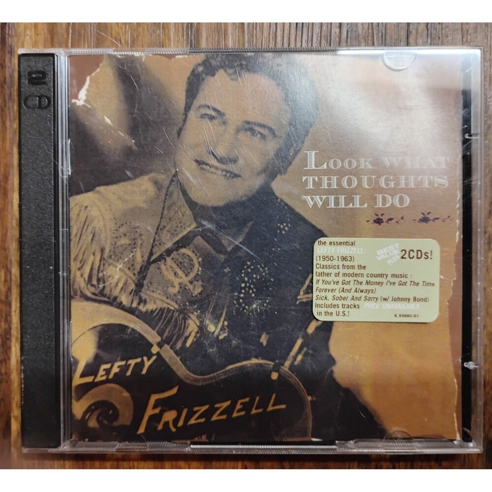Look What Thoughts Will Do Lefty Frizzell 2x CD Set